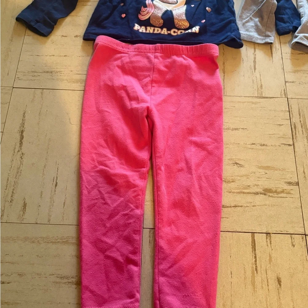 Girls Mulitple Brands Tops Pants Size 2T Set of 2 Outfits